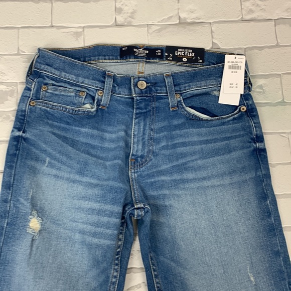 Hollister Epic Flex Slim Straight Jeans. Sz 28. New! NWT - Picture 7 of 15